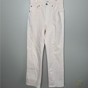 Re/Done Women's light pink 90’s high rise loose Jeans 25
